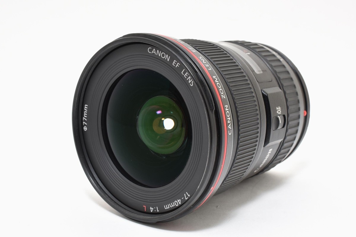 TOP MINT w/ Hood ] Canon EF 17-40mm f/4 L USM Zoom Lens From Japan