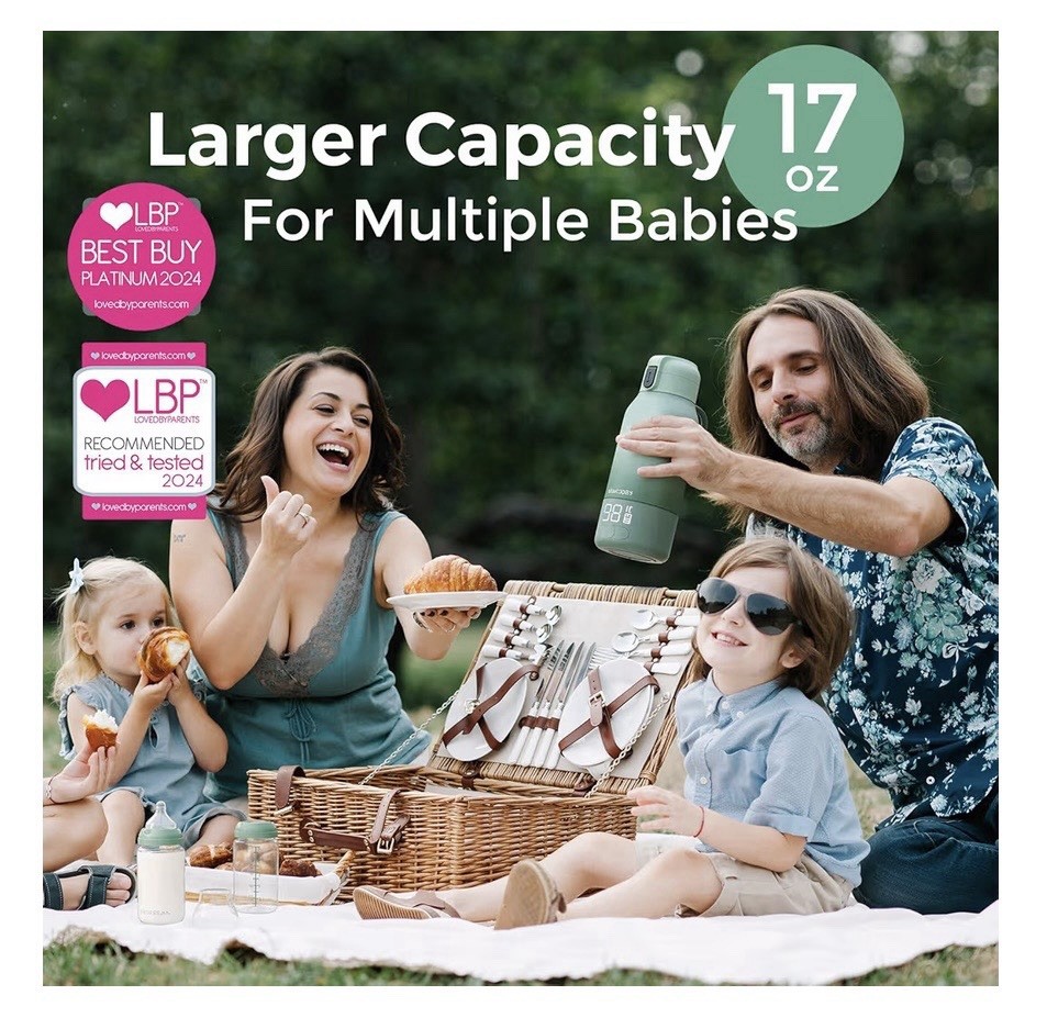 Momcozy Portable Water & Milk Warmer (Model MW05) Super Fast Charge New! Sealed!