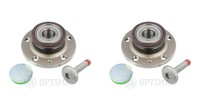 Optimal 2X Radnabe Radlagersatz Hinten FüR VW Golf VI T-ROC Skoda Octavia III