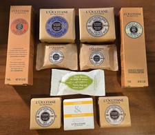 L'Occitane Assorted Care Package, 12 NEW Soap and Cream