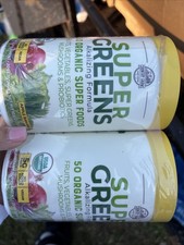 Super Greens, Alkalizing Formula, Apple Banana, 10.6 oz 300 g 