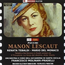 Francesco Molinari-Pradelli Manon Lescaut (CD)