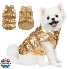 AOFITEE Dog Jacket, Dog Winter Coat, Warm Dogs Coat, Fleece Dogs Puffer Jacke