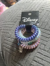 Disney Stitch Hair Tie Coils 3pk