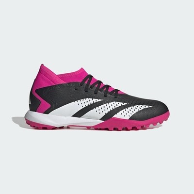 adidas Predator Accuracy.3 TF Turf Soccer Shoes GW4637 Black Pink Men s 13 NEW