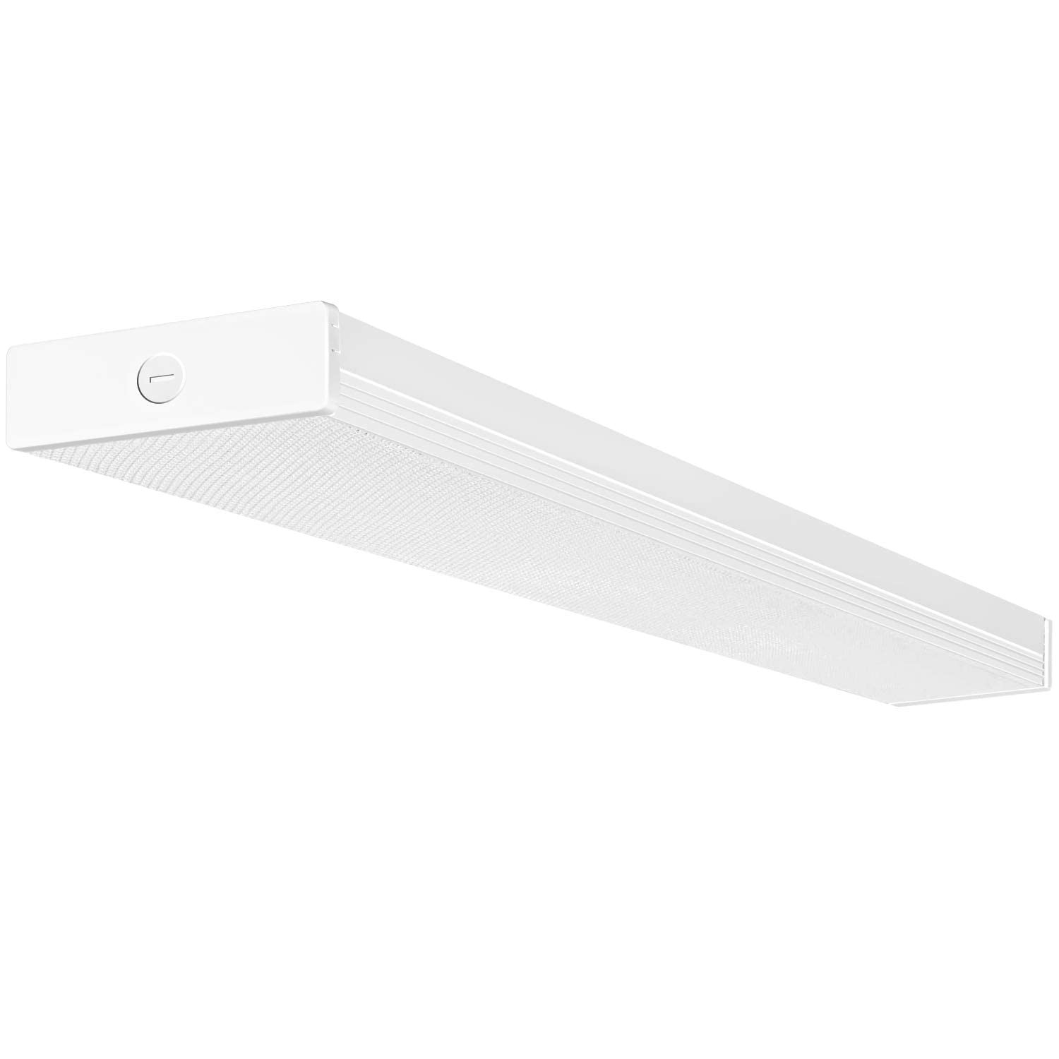 4FT LED Wraparound Light, 40W, 4400lm, 4000K, [2-lamp 32W Fluorescent Equiv.]...