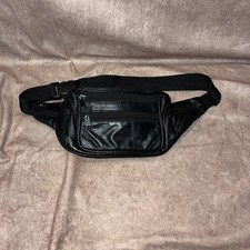 Vintage Genuine Leather Waist Bag Fanny Pack