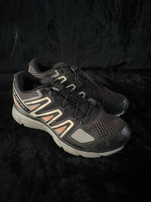 Salomon X-Mission 4 Black/Ebony/Sun Baked Size 8.5 W & 7.5Mens New No Box