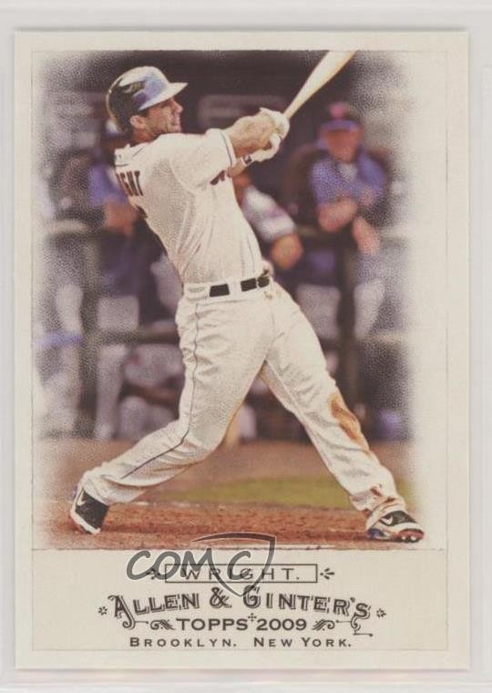 2009 Topps Allen & Ginter's David Wright #75 2e7