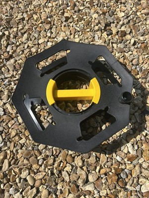 Schwarz 25mtr Kabeltrommel Haken Verlängerung Camping Caravan Wohnmobil Boot. 