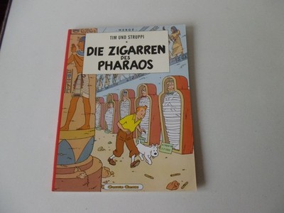 Tim und Struppi Die  Zigarren des Pharaos Carlsen.Erstauflage 1997 Zustand 1-2