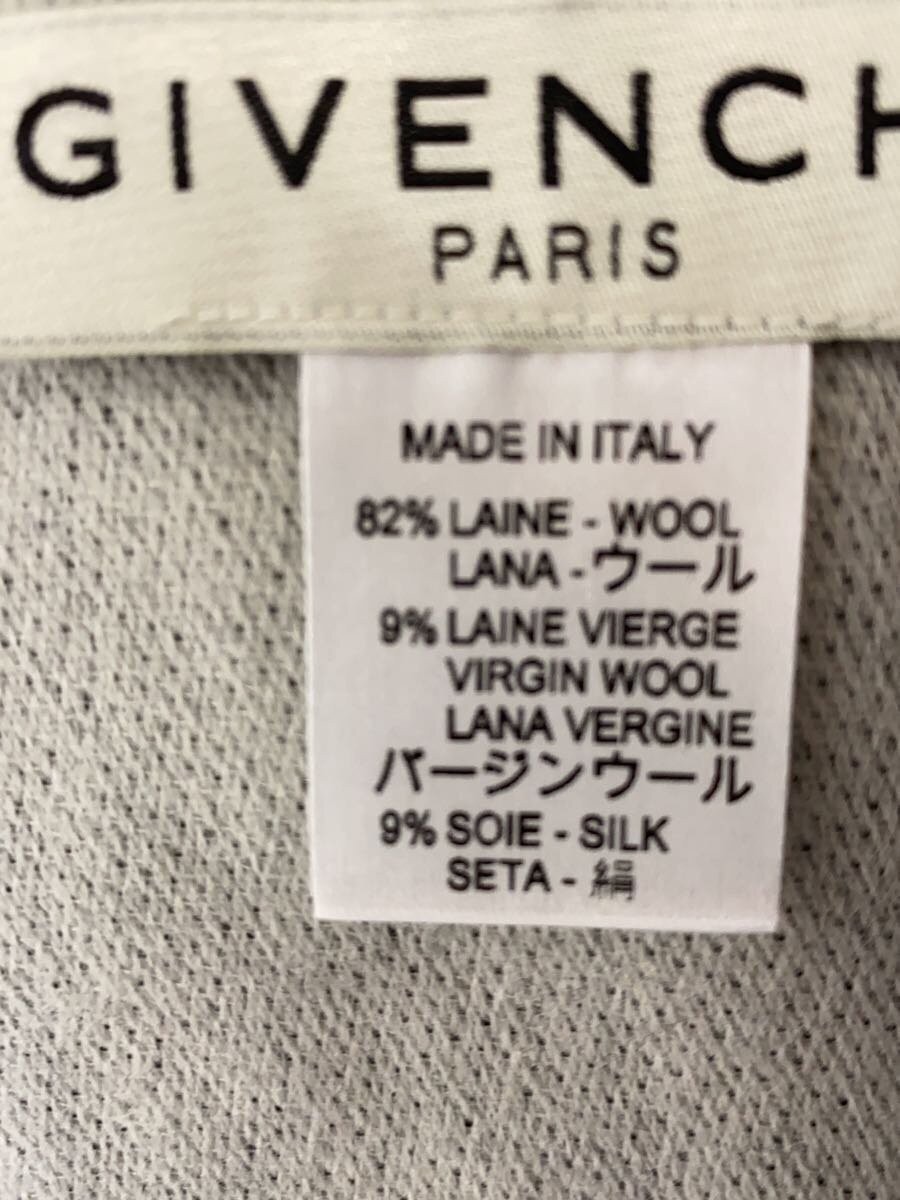 GIVENCHY Wool Scarf, Black, Solid Color, Women's - image 3