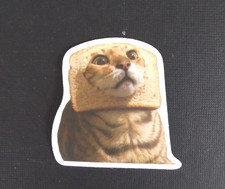 Cute Adorable Playful Kitty Cat Sticker 2.18" x 2" AH