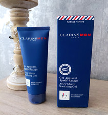 Clarins for Men After Shave Soothing Gel 75ml Full Size New & Boxed