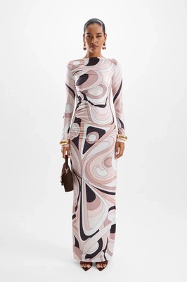 CIN CIN Empress Maxi Dress Mars Beige, New with tag, Size M