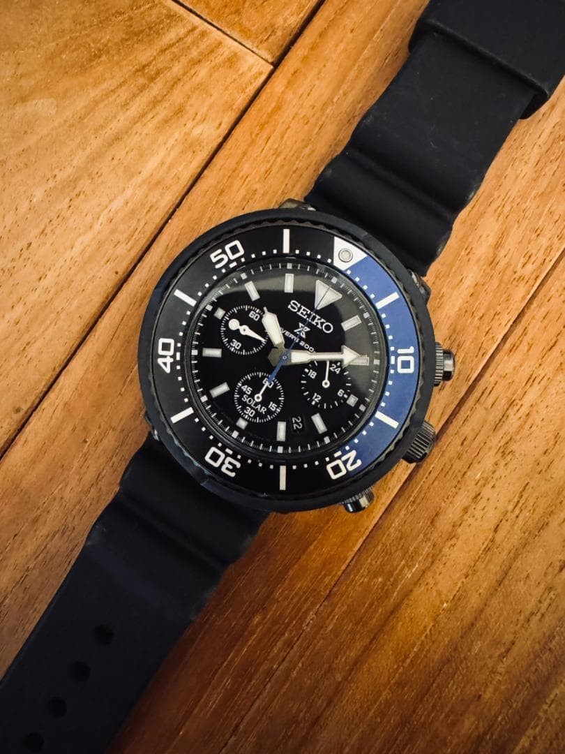 SEIKO PROSPEX　 V175ー0EC0 ツナ缶 SEIKO PROSPEX SBDL045 V175 0EC0 Tuna Can Solar - Gem