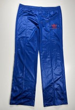 Adidas Chile 62 Track Pants Women Size S Blue/Red 3 Stripes
