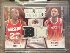 2009-10 Upper Deck - Dual Game Materials Tracy McGrady, Clyde
