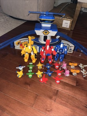 Super Wings World Airport Mini Transforming Plane Figures Characters Lot Of  21