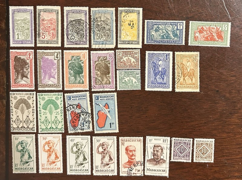 Madagascar Stamps 1896-1949 Including Postage Due French