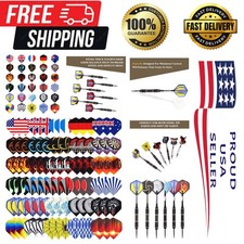 Enhanced Dart Performance - 30 Sets of 90 Durable PET Flights with Unique Design