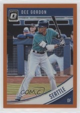 2018 Panini Donruss Optic Orange Prizm 64/199 Dee Gordon #102 3wu