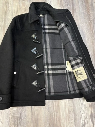 Burberry Wool Cashmere Duffle Coat Size 44 (54 EU) video thumbnail