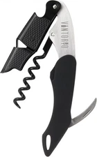 Vintorio Professional Waiters Corkscrew - Wine Key with Ergonomic Black 
