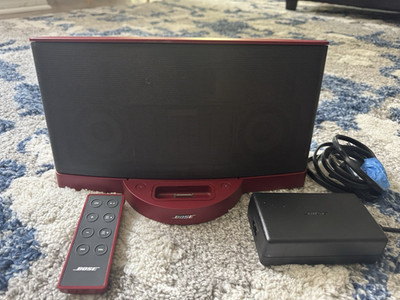 Bose SoundDock Series II Audio Dock for Apple iPod w/ Remote, Red/Black