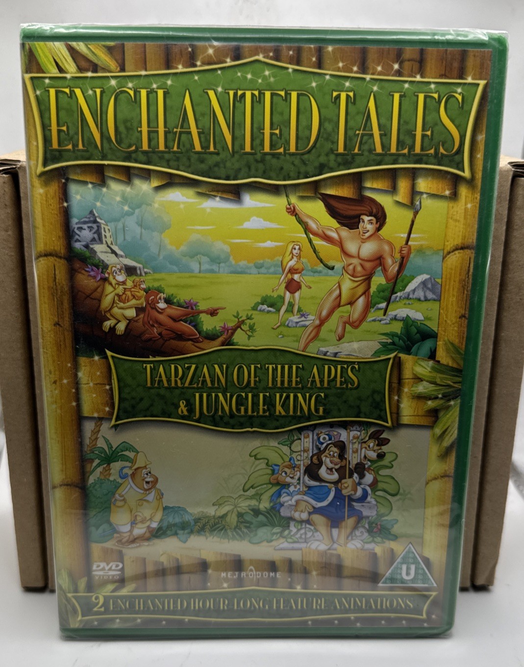 Enchanted Tales DVD - Tarzan of the Apes/Jungle King Brand New & Sealed FREE P&P
