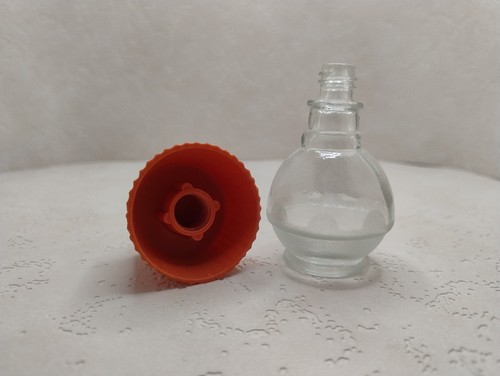 Vintage USSR Perfume Bottle Lampshade Table Lamp Frosted Glass Soviet Pink - Foto 5 di 15