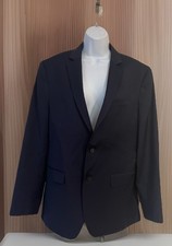 BANANA REPUBLIC Marzotto Wool Navy SLIM FIT 40R Jacket Sport Coat Blazer