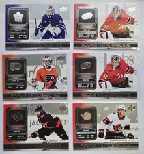 2023-24 Upper Deck Hockey Series 1 Rookie Retrospective Lot (6)