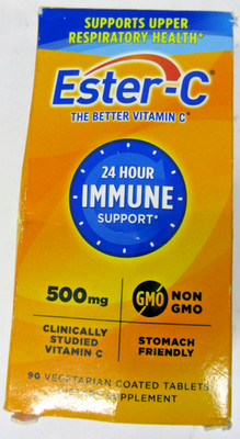 Ester C 24 Hour Immune Support 500 mg -90 tablets