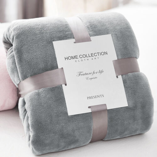 250g/㎡ Decke Baumwolldecke Kuscheldecke Flanell Tagesdecke Couchdecke Wohndecken - Bild 13 von 18