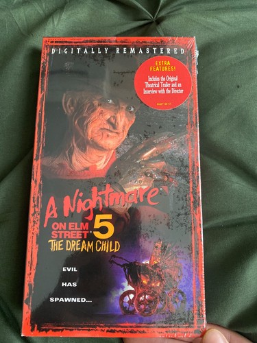 COMPLETE NIGHTMARE ON ELM STREET VHS SET WITH A COPY OF FREDDYS NIGHTMARES! - Picture 6 of 9