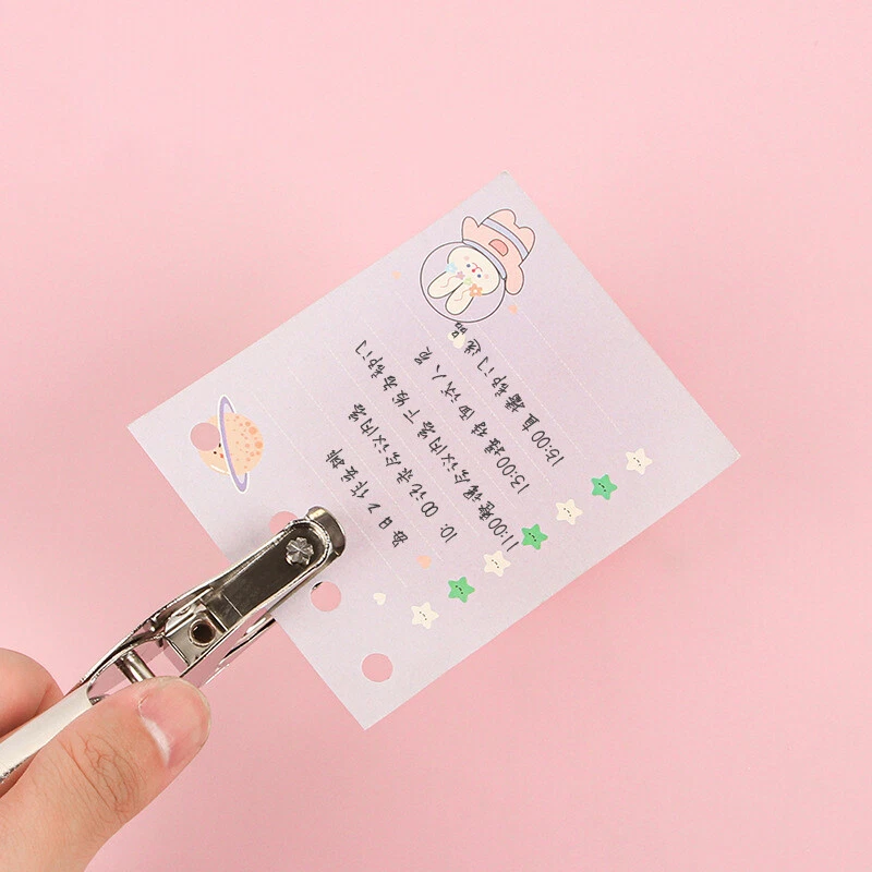 3/6mm Hole Puncher Portable Single Hole Punch Paper Material School Office Tool - image 4 of 4