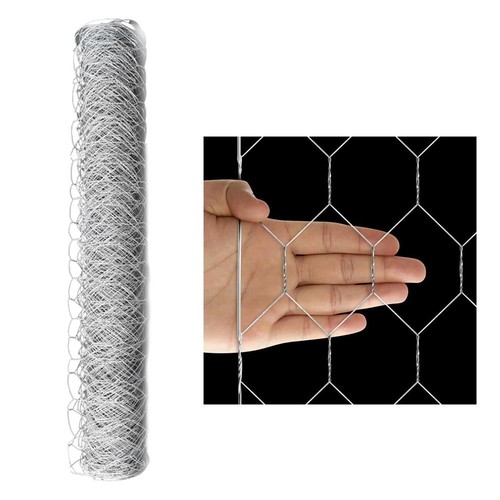 NEW Galvanized Poultry Net Metal Mesh Fencing Chicken Wire 2" Holes US - Picture 4 of 5