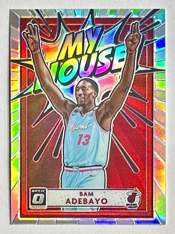 Bam Adebayo 2020 Optic #16 My House! - Holo Price Guide - Sports