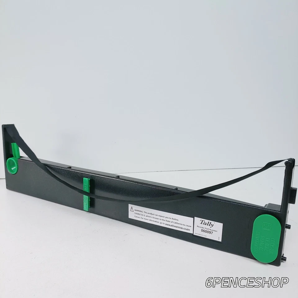 OB TALLY 060097 Black Single Fabric Ribbon For T2265/2280 - Image 2 of 4