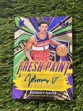 2022-23 Panini Court Kings Basketball Johnny Davis RC Auto Fresh Paint /49 ssp