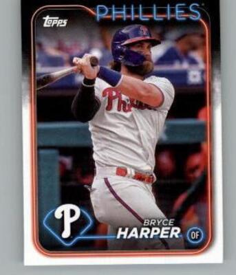 2024 Topps (From Team Set) Philadelphia Phillies Baseball Singles -Pick Ur Cards