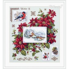 MEREJKA Kreuzstich-StickpackungWINTER SEMPLER