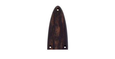 WARWICK Truss Rod Cover ebony , Halsstababdeckung Ebenholz für E-Bass