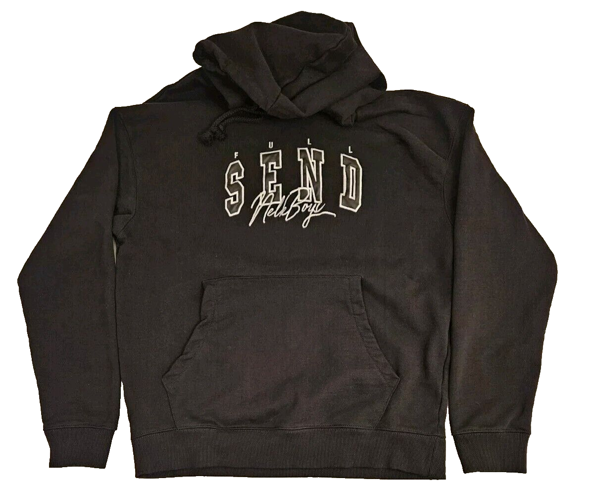 Nelk Boys Full Send OG Hoodie Men's LARGE NEW Long Sleeve Pullover