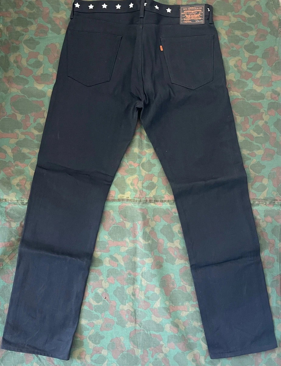 Supreme x Levi's 505 Zip-Fly Selvedge Jean Fall/Winter 2011 Sz 36