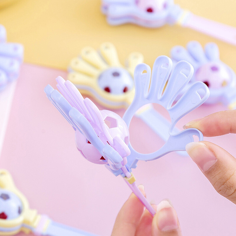 3Pcs Children's Early Education Musical Instrument Football Rattle Baby