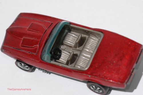Custom Firebird w Button Hot Wheels Redline RED - Mattel 1967 - Picture 14 of 15
