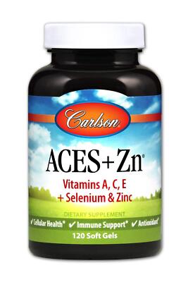 Carlson - ACES + Zn, Vitamins A, C, E + Selenium & Zinc, Cellular Health & Immun