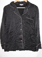 JULIANNA RAE 100% Silk Pajama Shirt Size Medium